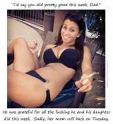 It's not like she didn't enjoy it.