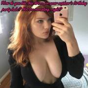 Looks amazing, definitely not too revealing at all!