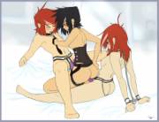 Amazing Threesome by tangslewdhut