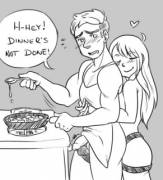 Behind every great man...