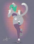 "Hurry up! ♥ Before someone sees us!♥