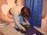 I'm sure there is some TP in my handbag, wait a sec.