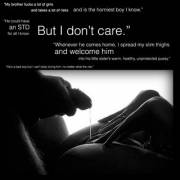 Confessions of another bareback addict (fair warning: incest)