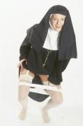 A Nun, a cigarette, and her panties.
