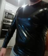 Can't believe I now get to wear latex for a living! Starting my new job tomorrow
