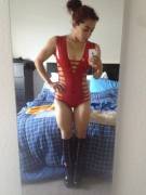 New bodysuit and boots