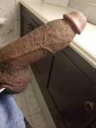 I just liked the angle of this picture. Maybe some of you sissies will too.