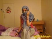 Indian girl in a dupatta