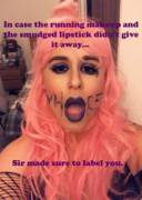 [self] Appropriately labelled sissy whore