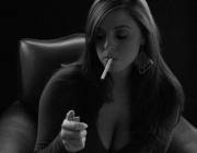 Feeding her craving.