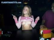 Somebody get her another drink