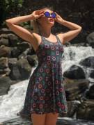 Whitney Moore's pierced pokies