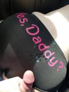 Came on her panties on our lunch break