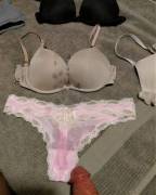 Soaked pink VS dream angels thong S