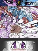 Dust to Dawn [Twilight x Trixie, tentacles, anthro, 13 pages]