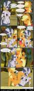 A Fernin Commission [Applejack x Zecora, Anthro, 5 pages]