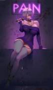 Ivy Valentine promises pain (cutesexyrobutts) [Soulcalibur]