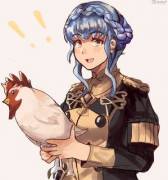 Marianne handling a cock
