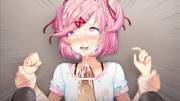 Natsuki facial + creampie [Edits by Bukake-Draw]