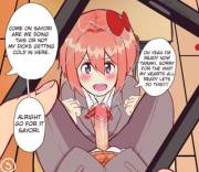 Sayori Blowing You (@Scocks4you on twitter)