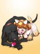 Playing with her equal (NimbleTail)