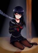 Sad girl needs heatpats