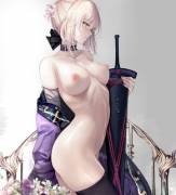 Saber Alter Pinup