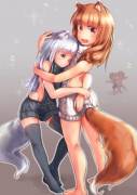 Holo and Myuri (Spice & Wolf)
