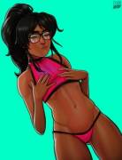 Ester longing for a bigger chest (pumpkinsinclair/PumpS) [Original]