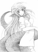 Daily lamia #229: Cute Miia