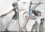 New use for a clothesline