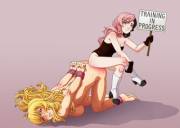 Neo traing Yang (nameless-shitbug)[RWBY]
