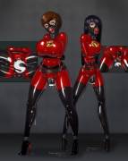 Violet and Elastigirl