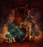 Vicious minotaurs and their eager playmates (JoiXXX) [Castlevania]