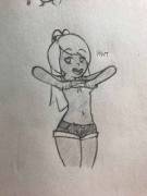 Fanart of koopa girl