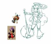 Barbara Rayman Legends style Shantae Minus8