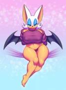 Rouge Really Fills Up Her Sweaters. (nitro)