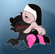 Azazel and Isaac :3