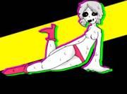 Deli posing for the camera