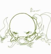 Greed trying to...deepthroat...a nerve ending...