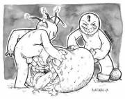 [nasty] Judas and ??? x Monstro, Isaac x Larry Jr