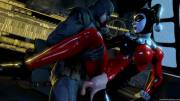 Batman fucking Harley Quinn in her Classic Outfit