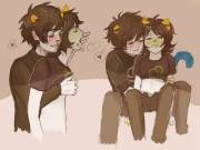 Nepeta and Karkat