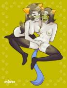 Meulin and Nepeta Leijon