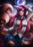 Academy Ahri by Axsens