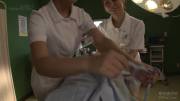 Yuu Shinoda & Yuki Jin | Two Sexy Nurses Collect A Sperm Sample From You