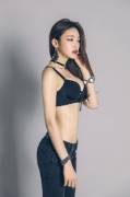 Park Jung Yoon - Lingerie All Black Set - 29.06.2017