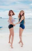 Jin Hee &amp; Jung Hee - Beachwear - 28/11/18