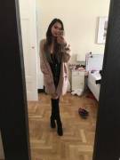 Autumn means warmer clothes!