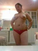 Chubby Filipina topless. (NSFW)